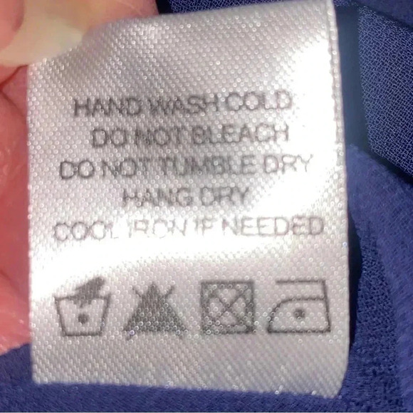 TULAROSA Beautiful Navy Blue Dress Size Medium - Picture 11 of 15